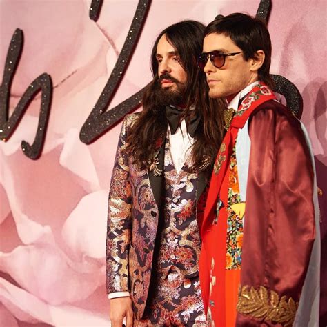 alessandro michele gucci red carpet